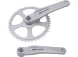 Manovella Miranda In Alluminio Argento 44 Bandelle 3 32 + 1 8 Riempimento
