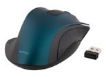 Mouse Ergonomico Wireless Deltaco - Blu