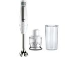 Braun MQ7020 Stabmixer Multiquick 7 Weiß (MQ7020)