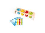 Gioco Educativo Di Selezione Dei Colori In Legno Janod - Gioco Di Abilità Motoria Per Bambini Dai 2 Anni In Su