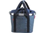 Klickfix City-Tasche Bikebasket, 35 X 28 X 26 Cm, 15 Litri, 800 G, Blu Twist