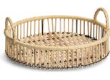 Vassoio Decorativo Rattan, Ø 32 Cm, Zeller