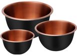 Klausberg Set Di 3 Ciotole In Acciaio KB7394