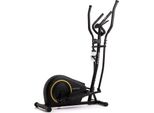 Zipro Crosstrainer Burn Gold – Ellittica Magnetica Per Uso Domestico Design Edition Silenziosa Cyclette Compatta Con Misuratore Di Frequenza Cardiaca E Supporto Per Tablet