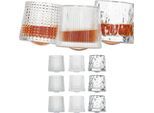 Set Di 12 Bicchieri Da Whisky Relaxdays
