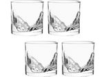 Viva Scandinavia Bicchiere Da Whisky Grand Canyon 300Ml, Trasparente (Confezione Da 4)