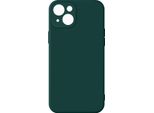 Custodia Semirigida In Silicone Per Apple Iphone 13 Mini, Soft Touch - Verde Scuro