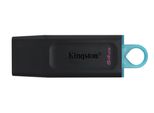 Kingston Technology Datatraveler Drive Flash Usb 3.2 Nero Verde Ottanio - 2 Pezzi Pen Drive