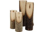 Creativ Company Cc Tronco D'albero Decorativo 4 Pezzi