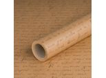 Carta Da Pacchi Con Scrittura A Mano, Lettera, Carta Kraft, Marrone, Liscia, Rotolo 0,70 X 10 M