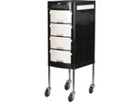 Assistente Parrucchiere Gabbiano Ft65-1 Nero/Bianco