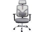 Sedia Da Ufficio Sihoo Sedia Da Scrivania, Ergonomica, Supporto Lombare E Bracciolo Regolabili ~ Grigio