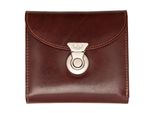 Golden Head Pelle Portafoglio Colorado Rfid Business Card Holder Tobacco Marrone