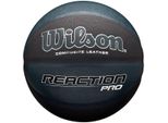 Wilson Reaction Pro Ball WTB10135XB, Palloni Da Basket, Unisex, Nero, Misura: 7