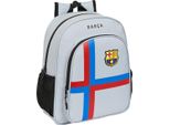 Zaino Scuola F.C. Barcelona Grigio (32 X 38 X 12 Cm)