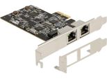 Delock Pci Express X2 Karte Auf 2Xrj45 2,5 Gigabit Lan I225