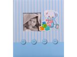 Album Fotografico Per Bambini Con Angoli Baby's Memories Blu