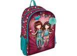 Zaino Scuola Gorjuss Fireworks Rosso Granata (31,5 X 44 X 22,5 Cm)
