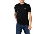 Armani Exchange T-Shirt Nera Con Logo - Xs