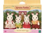 Epoch Traumwiesen Sylvanian Families 5655 Famiglia Di Coniglietti Di Cioccolato Nuovo 5655