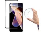 Wozinsky Copertura Completa Flexi Nano Glass Foil Con Cornice Xiaomi Redmi Note 11 Pro+ / 11 Pro Trasparente