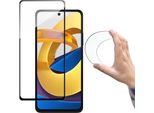 Wozinsky Full Cover Flexi Nano Foil Glass Con Cornice Xiaomi Redmi Note 11T 5G / Redmi Note 11S 5G / Poco M4 Pro 5G Trasparente