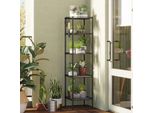 Mensola Da Bagno In Metallo Nero 123 Cm Loft