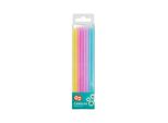 Candele Di Compleanno - Pastello - 14,5 Cm - 16 Pz