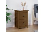 Vidaxl Comodino Marrone Miele 40X35X61,5 Cm In Legno Di Pino Massiccio