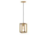 Ensemble Lampada A Sospensione In Bronzo Spazzolato 1Xe27 60W Quintiesse
