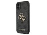 Guess Guhcn614Gmggr Iphone 11 6,1/ Xr Szary/Grey Hardcase 4G Big Metal Logo