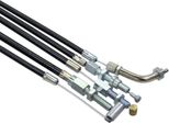 Set Di Cavi Bowden Neri Per ZüNdapp Zd 30 Tipo 446-200 (N. Fg 9235093 - 9744036)