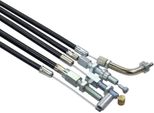Set Di Cavi Bowden Neri Per ZüNdapp Zd 10 Tipo 446-210 (N. Fg 9248462 - 9744036)