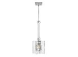 Lampada A Sospensione Ludlow In Nichel Lucido 1Xe27 60W Quintiesse