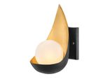 Lampada Da Parete Guscio Culla Sfera Oro Ren 1Xg9 3W Quintiesse