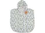 Xkko Bmb Digi - Piume Di Pavone, Poncho In Bambù, Taglia 2, 2-3 Anni