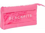 Custodia Tripla Multiuso Blackfit8 Glow Up Pink (22 X 12 X 3 Cm)