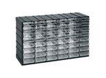 Artplast Cassettiera Con 48 Cassetti 38,2X14,8X23 Cm Nero Nero Taglia Unica