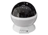 Un Proiettore Notturno Grigio Che Trasforma Il Soffitto Della Camera Dei Bambini In Un Cielo Stellato