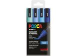 Set Di Marcatori Posca PC-5M Blu