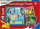 Puzzle Ravensburger 3X49 Pokemon 05586