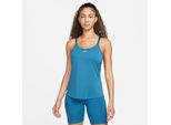 Nike W Nk One Df Elstka Std Canotta Damen Blau Xs