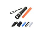 Torcia Cree T6 Zoom + Impugnatura Di Segnalazione