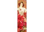 Segnalibro Alfons Mucha - Rubino
