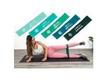 Set Di Resistenze In Gomma Per Esercizi 5In1 Enero Fit