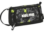 Astuccio Per Matite Kelme Jungle Nero Grigio Verde Neon (20 X 11 X 8,5 Cm)