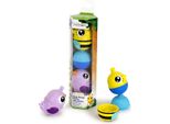 Set Di Animali Giocattolo Lalaboom - Perline Educative Ape E Uccello 6 Pezzi