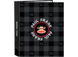 Raccoglitore Ad Anelli Paul Frank Campers Nero A4 (27 X 33 X 6 Cm)