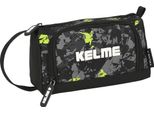 Astuccio Con Accessori Kelme Jungle Nero Grigio Verde Neon (20 X 11 X 8,5 Cm) (32 Pezzi)