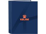 Raccoglitore Ad Anelli Kelme Blu Navy Arancione Blu Navy A4 (27 X 33 X 6 Cm)